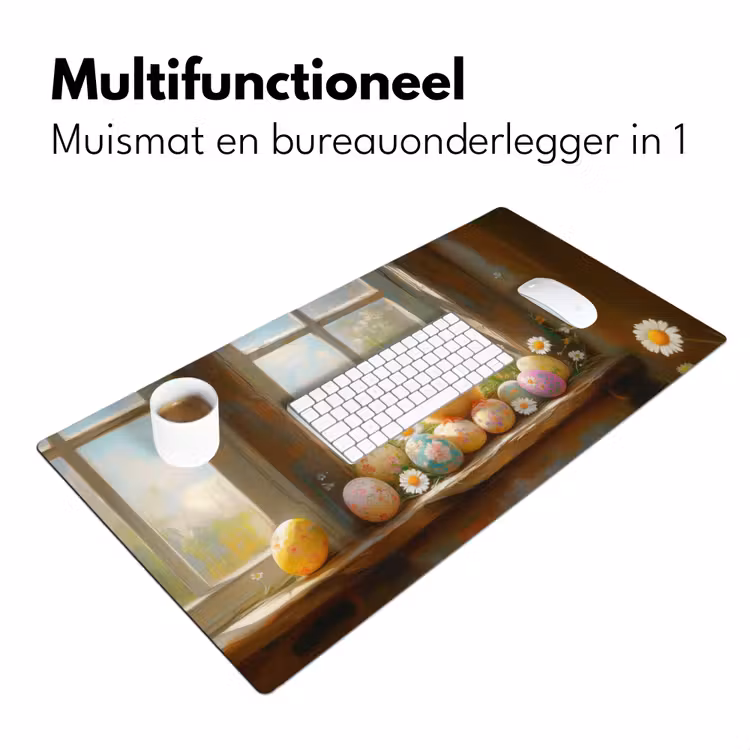 Bureau onderlegger - Kuiken - Raam - Paaseieren — 6