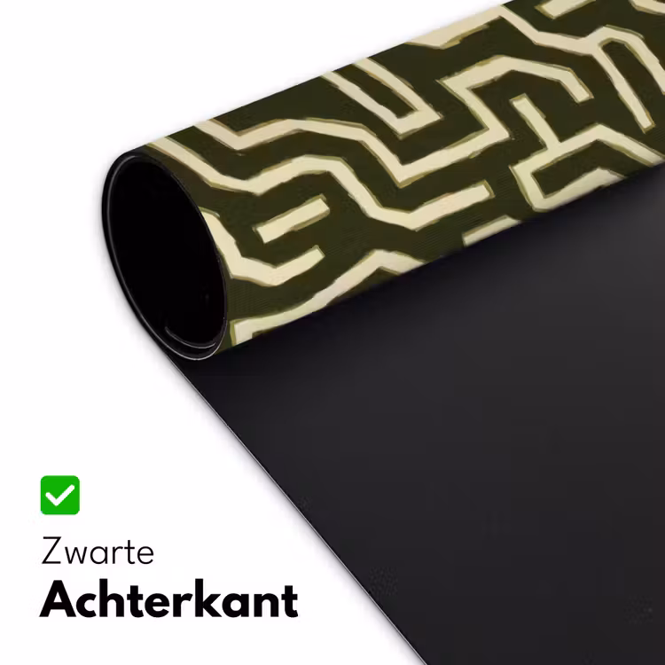 Bureau onderlegger - Lijnen - Abstract - Groen — 5