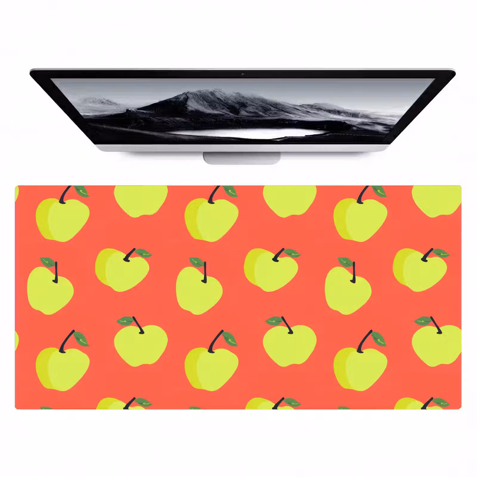 Bureau onderlegger - Appels - Modern - Groen — 1