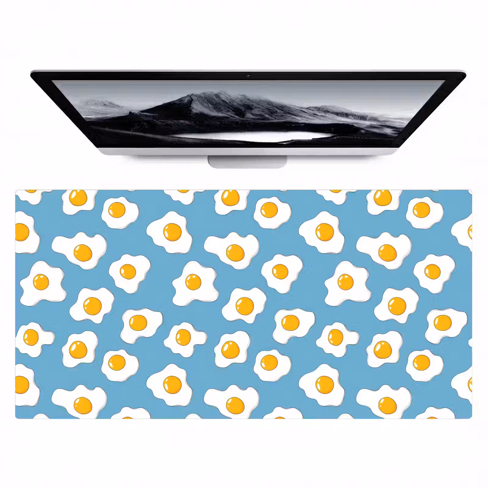 Bureau onderlegger - Eieren - Dooiers - Blauw — 1