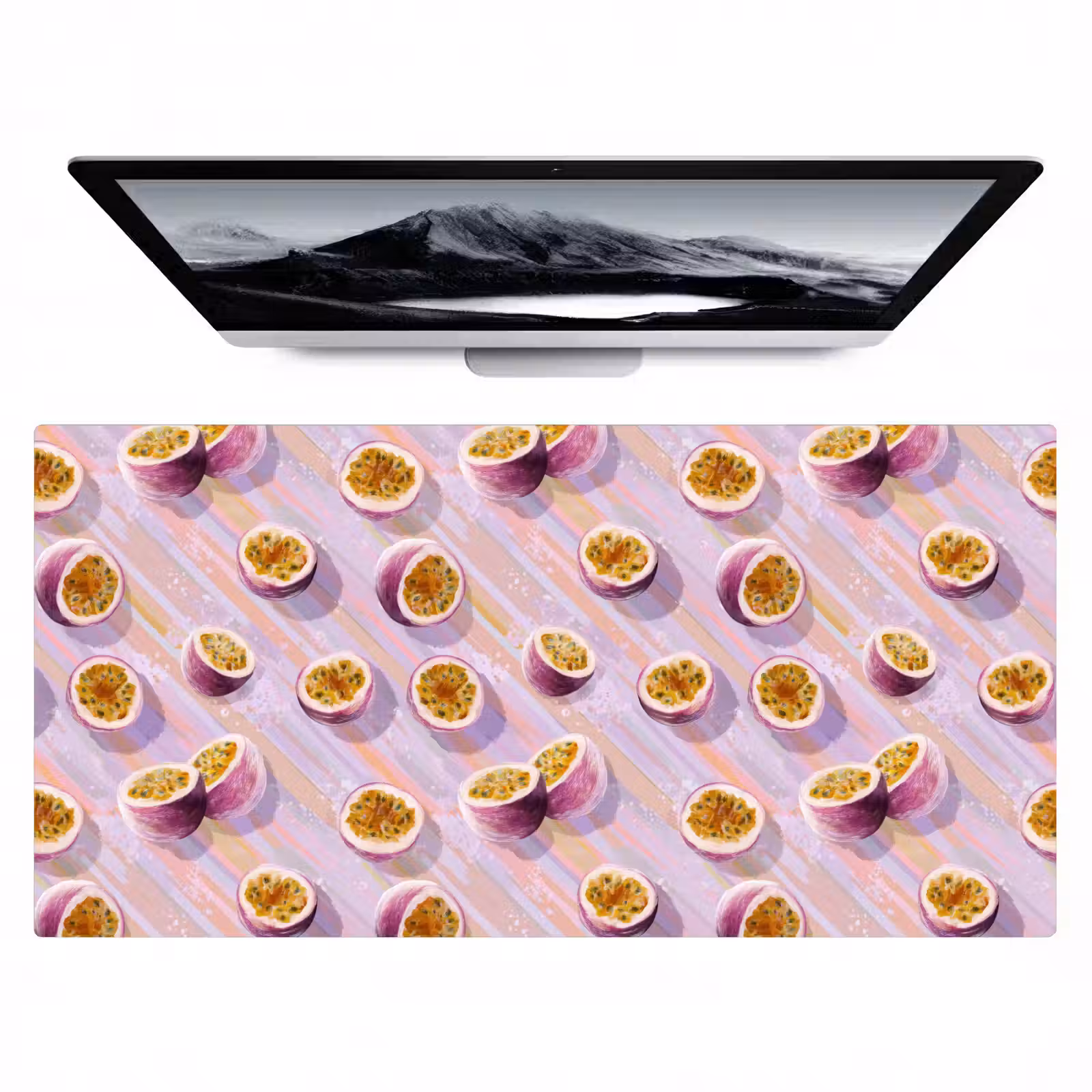 Bureau onderlegger - Passievrucht - Tropisch - Paars — 1