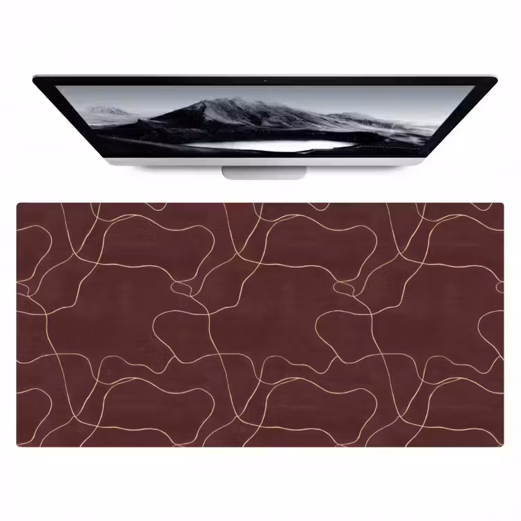 Bureau onderlegger - Abstract - Modern - Bruin — 1