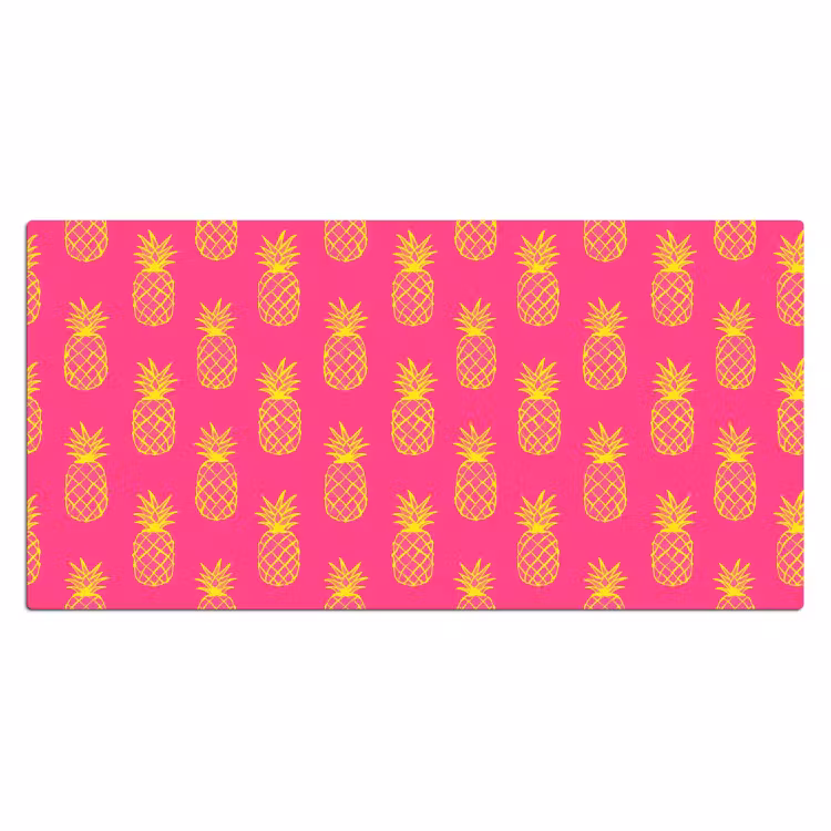 Bureau onderlegger - Ananas - Trendy - Roze — 2