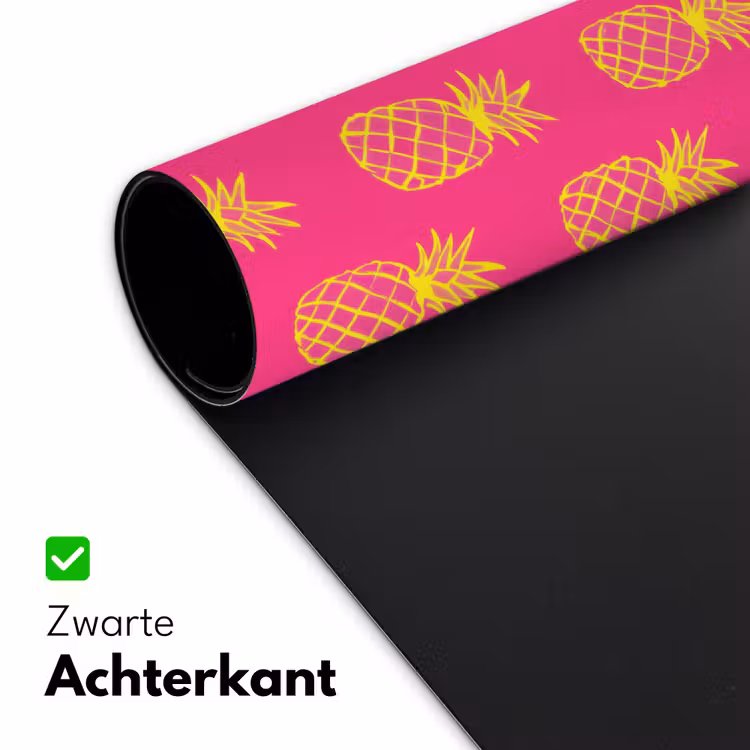 Bureau onderlegger - Ananas - Trendy - Roze — 5