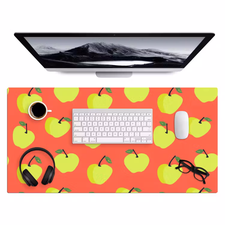 Bureau onderlegger - Appels - Modern - Groen — 4