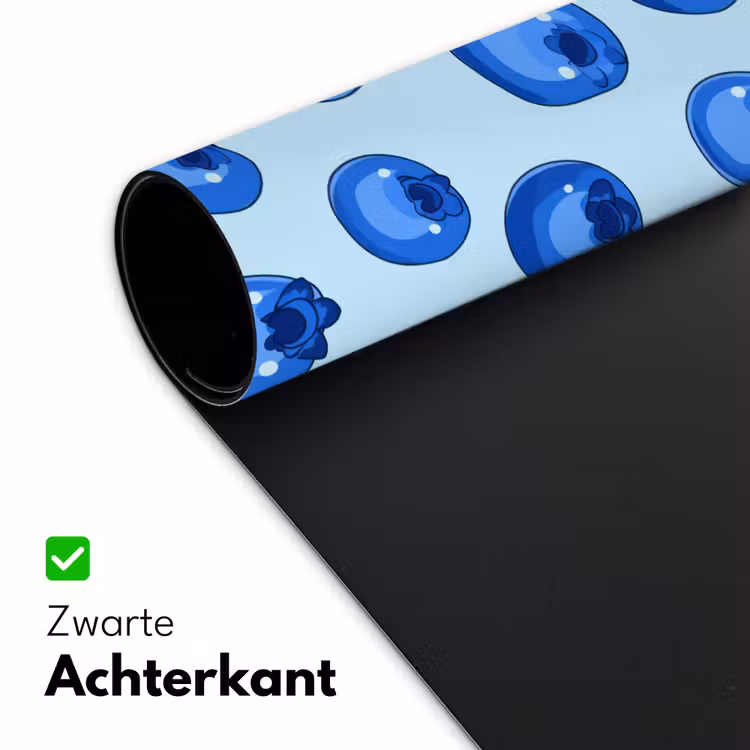 Bureau onderlegger - Bessen - Modern - Blauw — 5