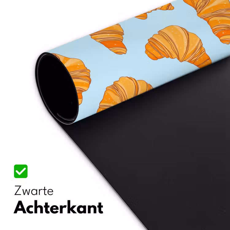 Bureau onderlegger - Croissant - Speels - Blauw — 5