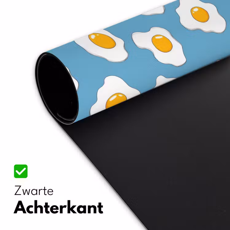 Bureau onderlegger - Eieren - Dooiers - Blauw — 5