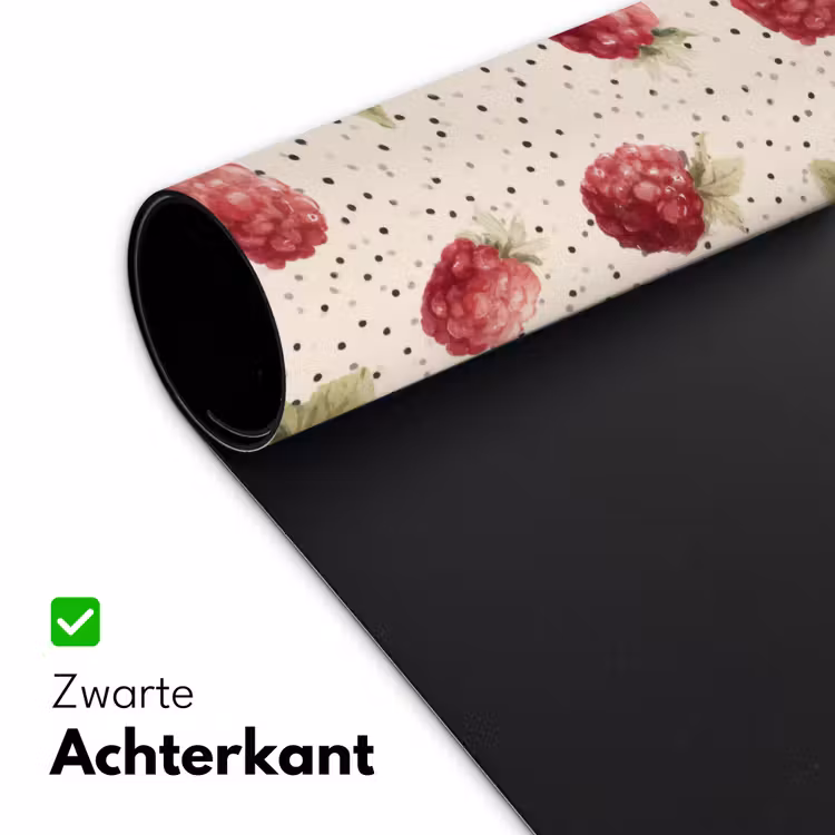 Bureau onderlegger - Framboos - Stippen - Rood — 5
