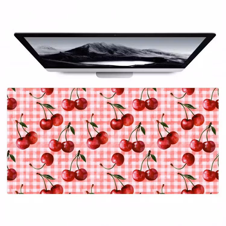 Bureau onderlegger - Kersen - Blokken - Rood — 1