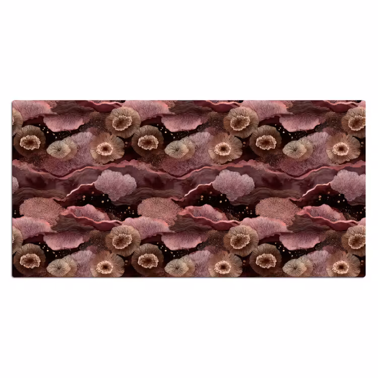 Bureau onderlegger - Koraal - Organisch - Roze — 2