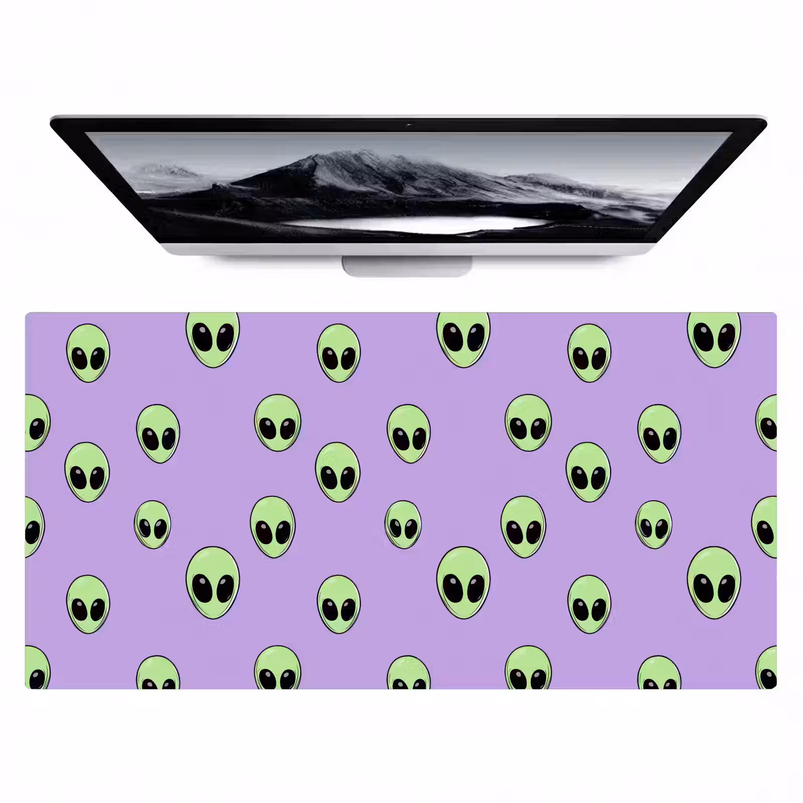 Bureau onderlegger - Alien - Retro - Lila — 1