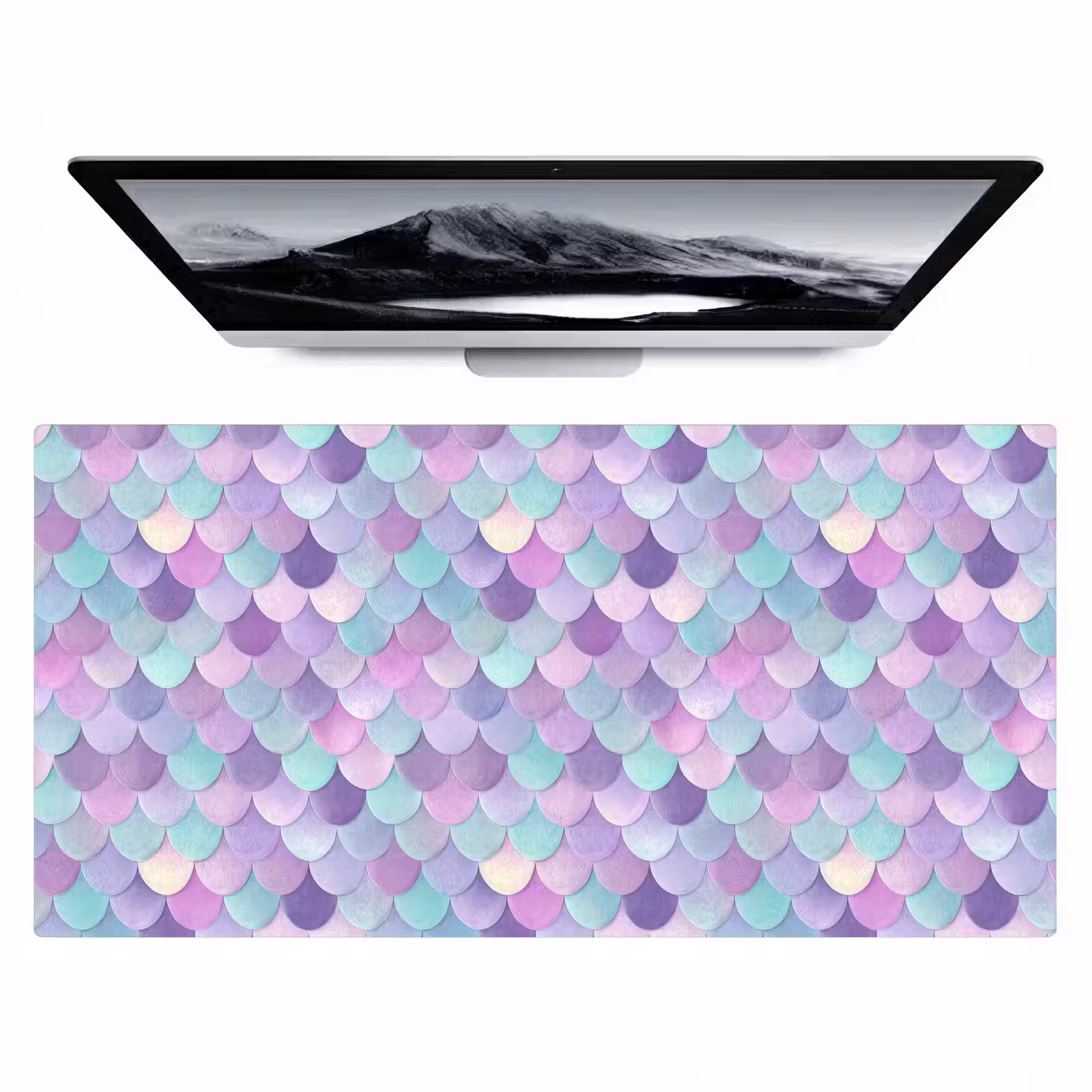 Bureau onderlegger - Dromerig - Zeemeermin - Pastel — 1