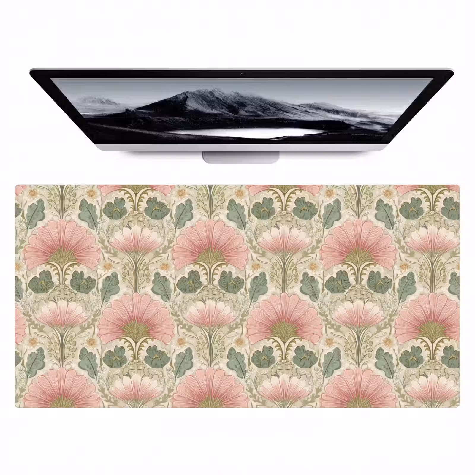 Bureau onderlegger - Klassiek - Patroon - Roze — 1