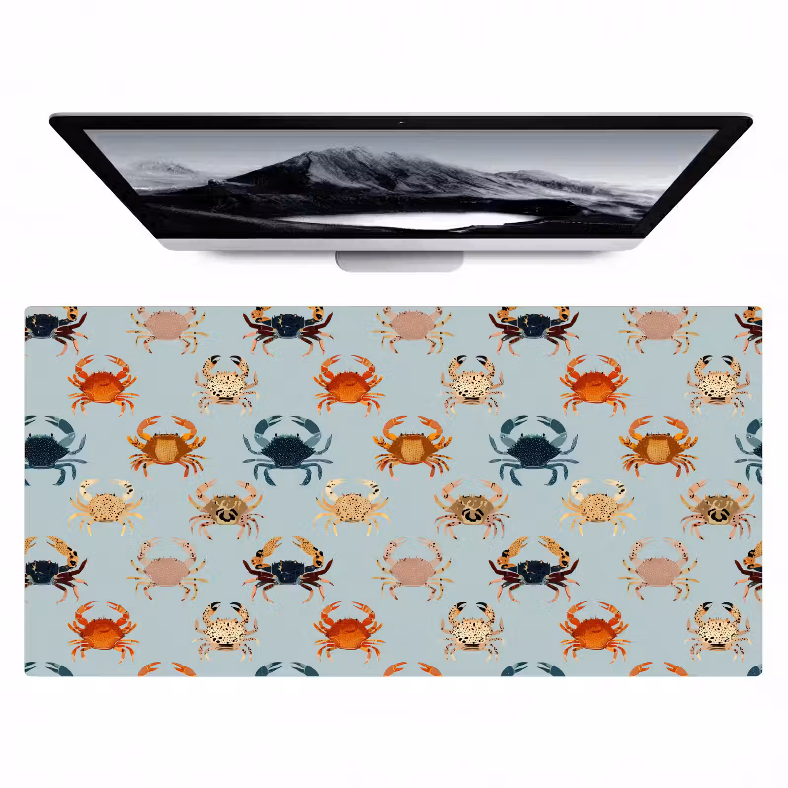 Bureau onderlegger - Krabben - Speels - Kleurrijk — 1