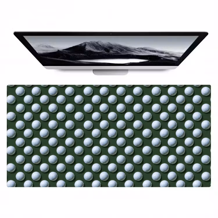 Bureau onderlegger - Ballen - Golf - Groen — 1