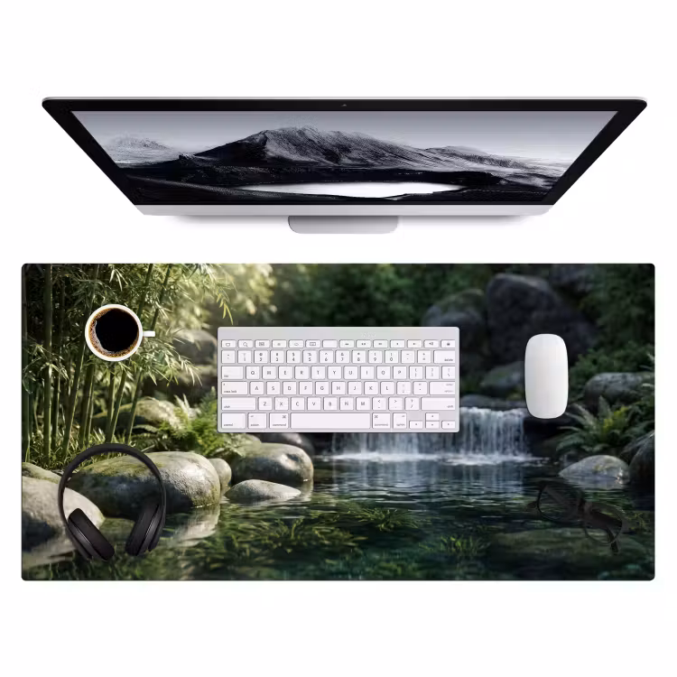 Bureau onderlegger - Beek - Waterval - Natuur - Groen — 4