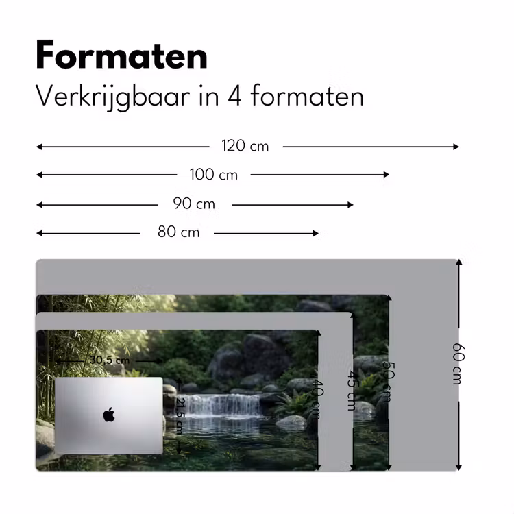 Bureau onderlegger - Beek - Waterval - Natuur - Groen — 8