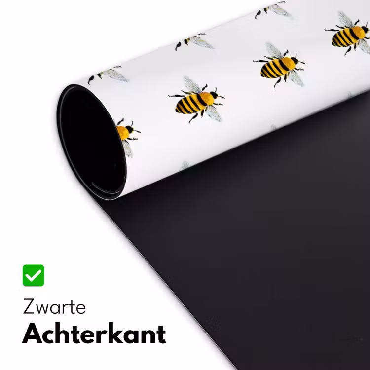 Bureau onderlegger - Bijen - Tijdloos - Wit — 5