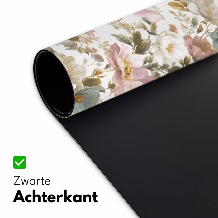 Bureau onderlegger - Bloemen - Patroon - Pastel — 5