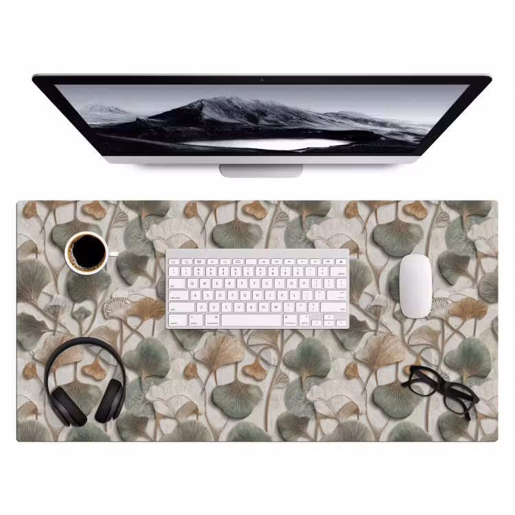 Bureau onderlegger - Elegant - Bladeren - Groen — 4