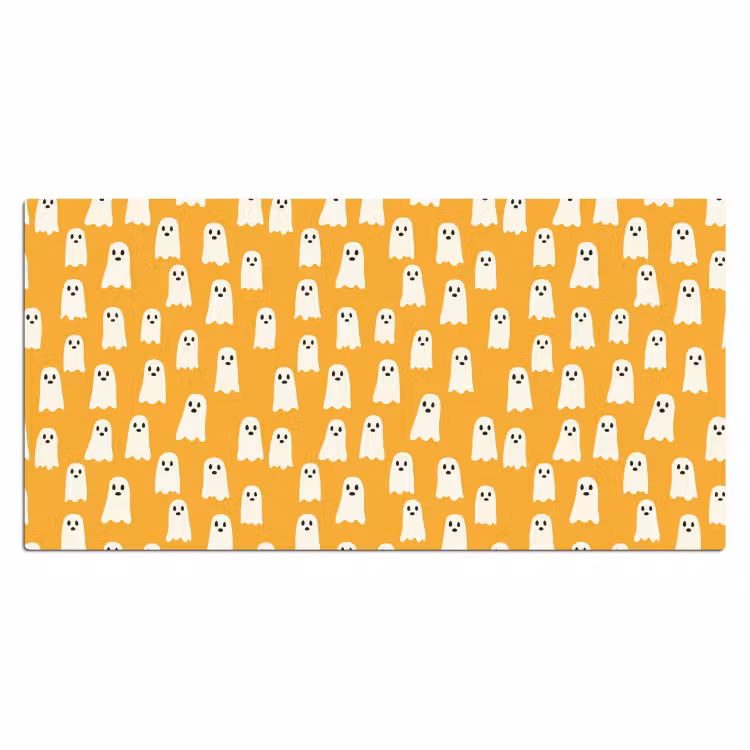Bureau onderlegger - Halloween - Spookjes - Oker — 2