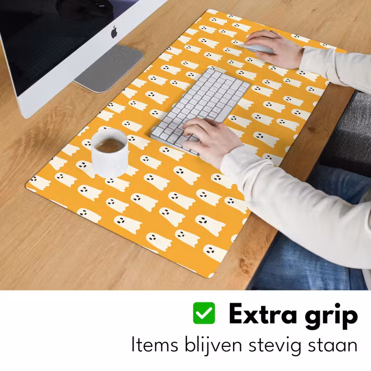 Bureau onderlegger - Halloween - Spookjes - Oker — 6