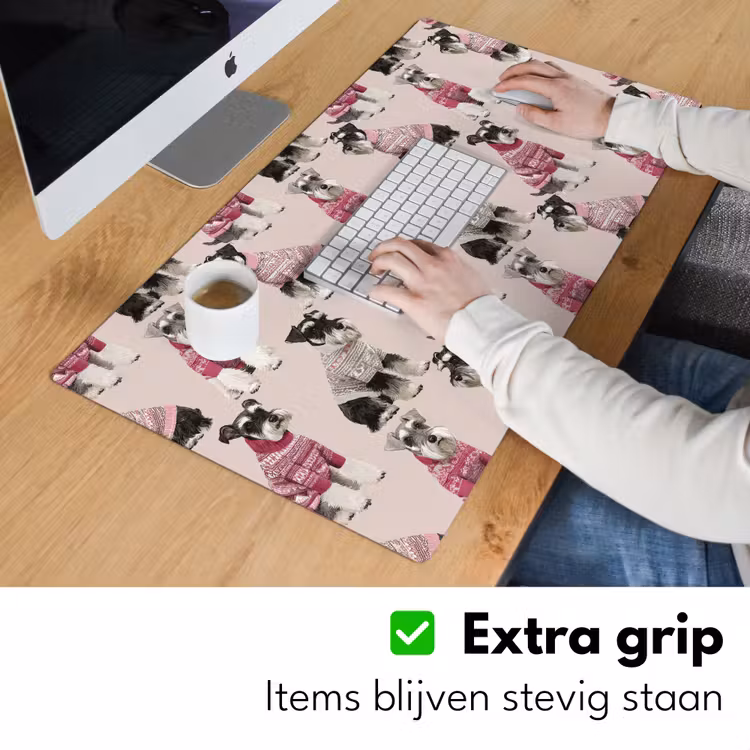 Bureau onderlegger - Honden - Truien - Rood — 6