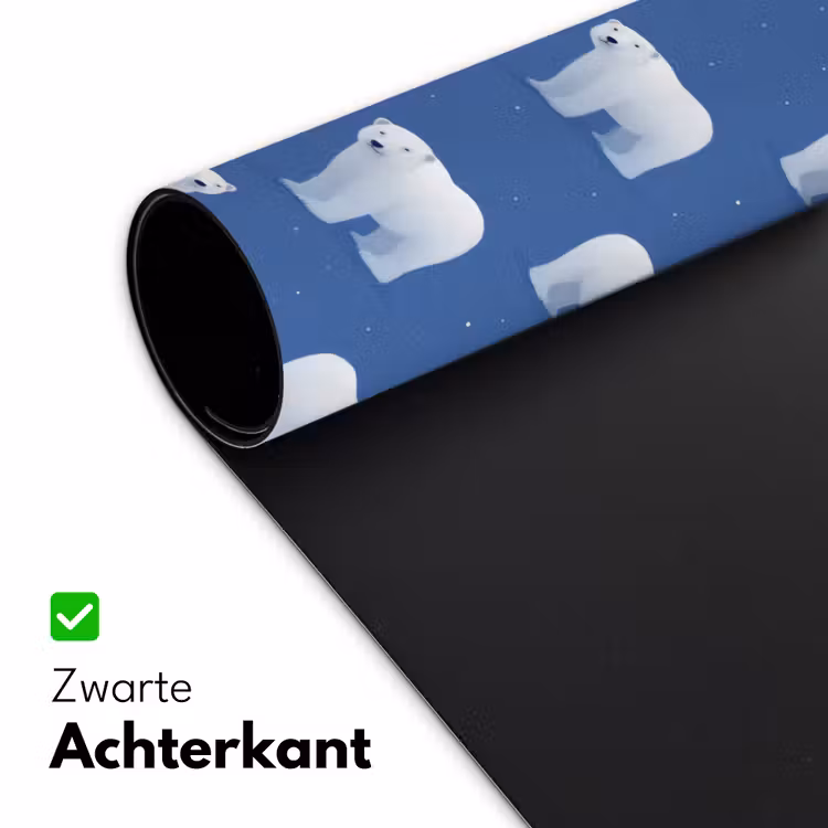 Bureau onderlegger - IJsbeer - Patroon - Blauw — 5