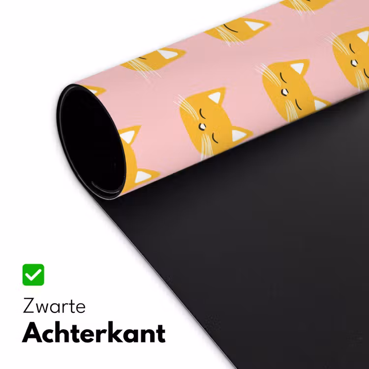 Bureau onderlegger - Katten - Patroon - Roze — 5