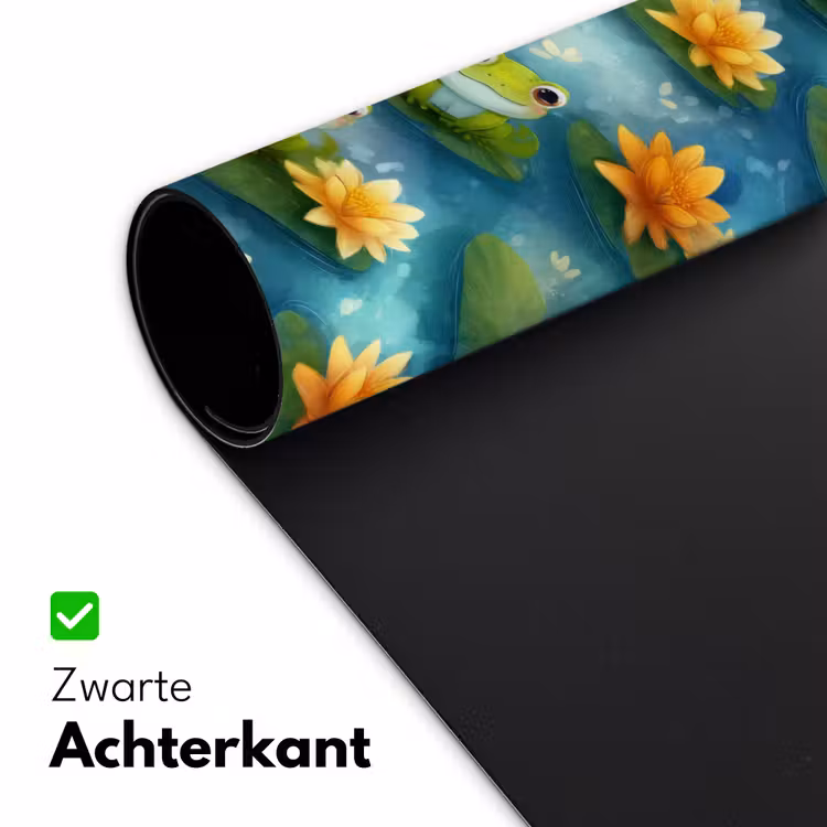 Bureau onderlegger - Kikker - Lelies - Groen — 5