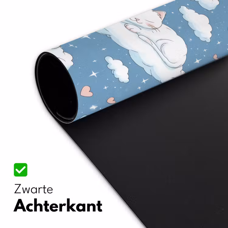 Bureau onderlegger - Kitten - Wolken - Blauw — 5
