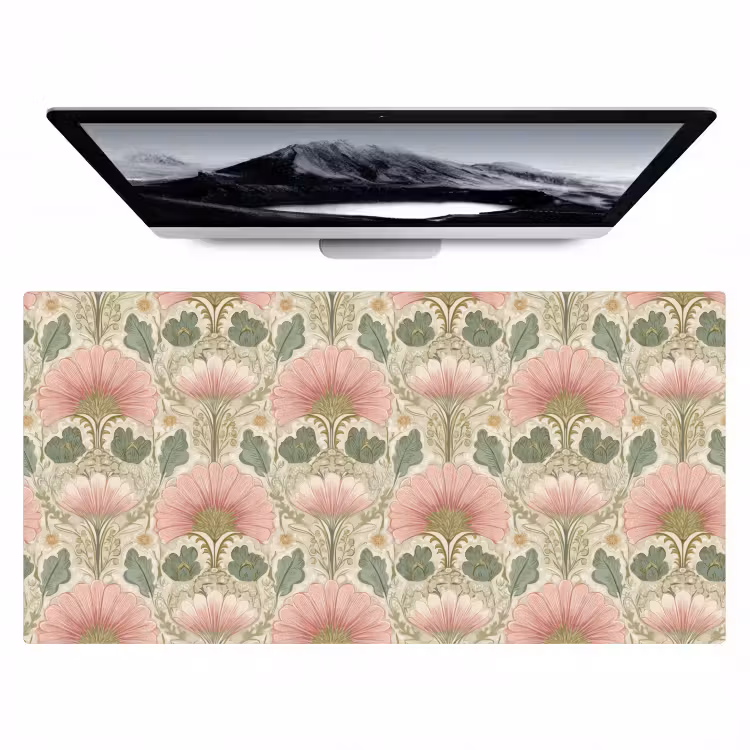 Bureau onderlegger - Klassiek - Patroon - Roze — 1