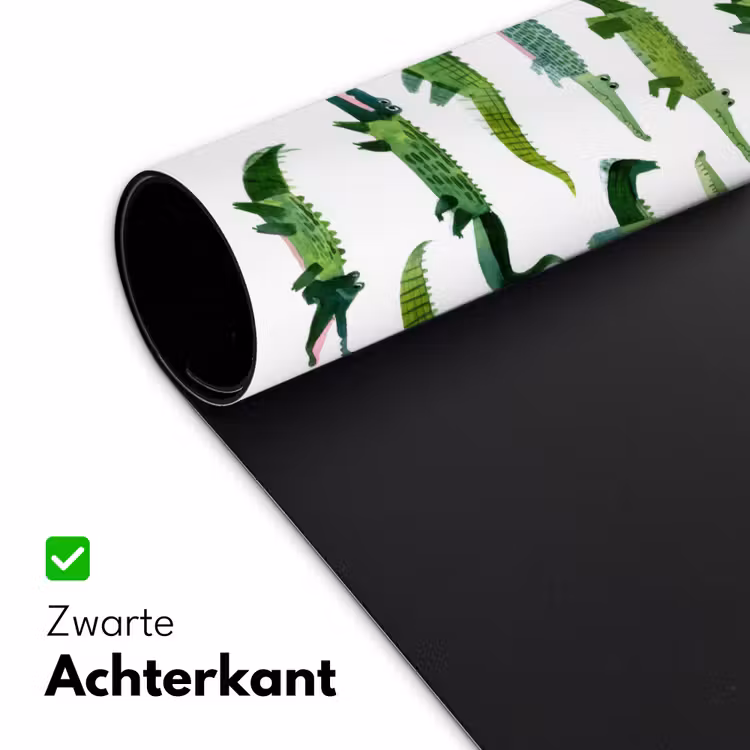 Bureau onderlegger - krokodillen - Speels - Groen — 5