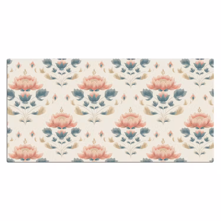 Bureau onderlegger - Lotus - Bloemen - Roze — 2