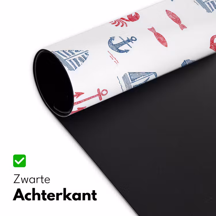 Bureau onderlegger - Nautisch - Illustraties - Kleurrijk — 5