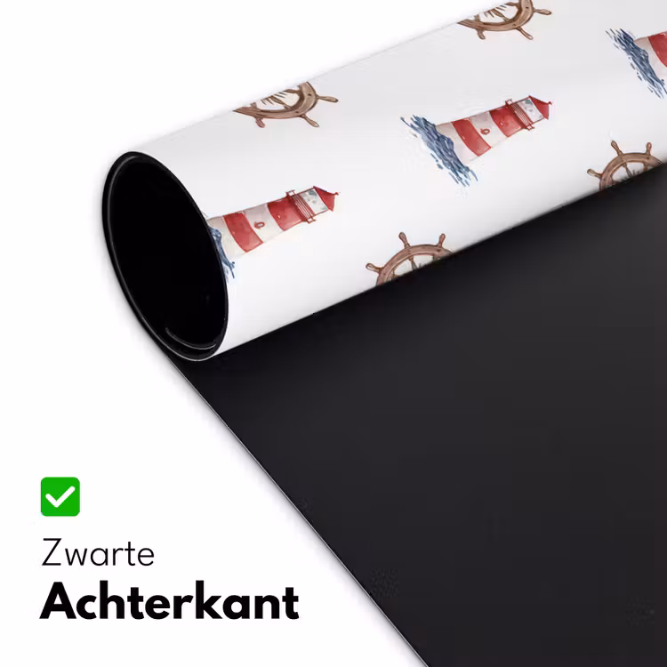 Bureau onderlegger - Nautisch - Klassiek - Rood — 5