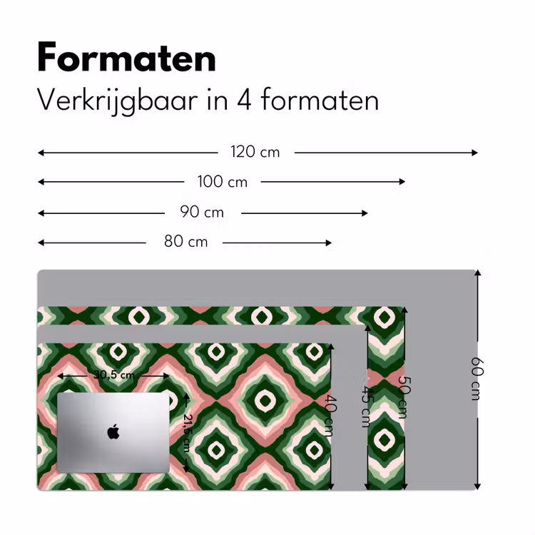 Bureau onderlegger - Ontwerp - Organisch - Kleurrijk — 8
