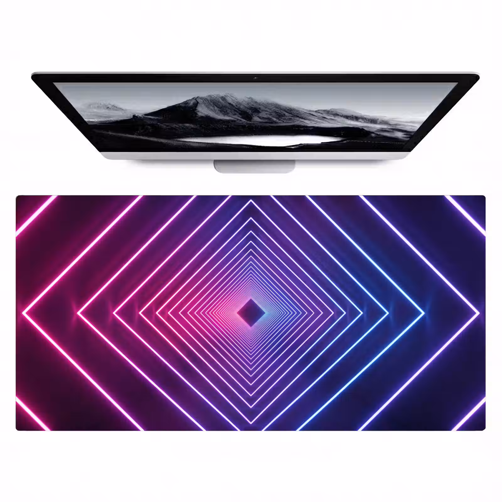 Bureau onderlegger - Driedimensionaal - Tunnel - Ruimte — 1