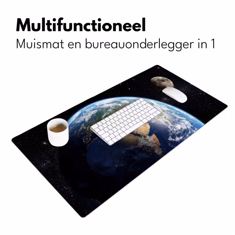 Bureau onderlegger - Aarde - Ruimte - Blauw - Groen — 7