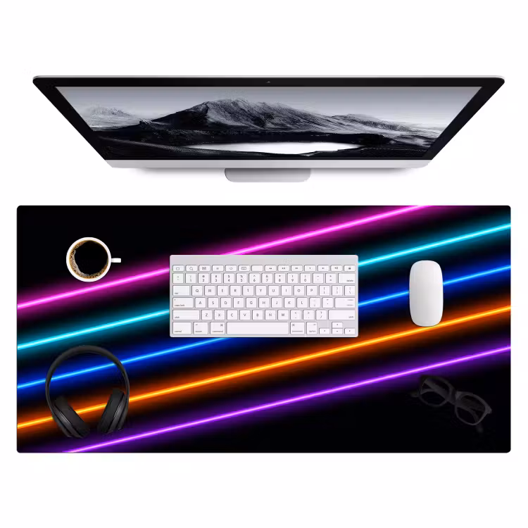 Bureau onderlegger - Esthetiek - Retro - Neon — 4