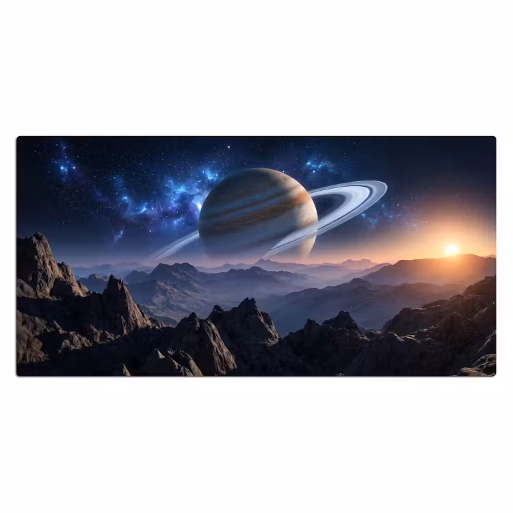Bureau onderlegger - Fantasy - Kosmos - Landschap — 2