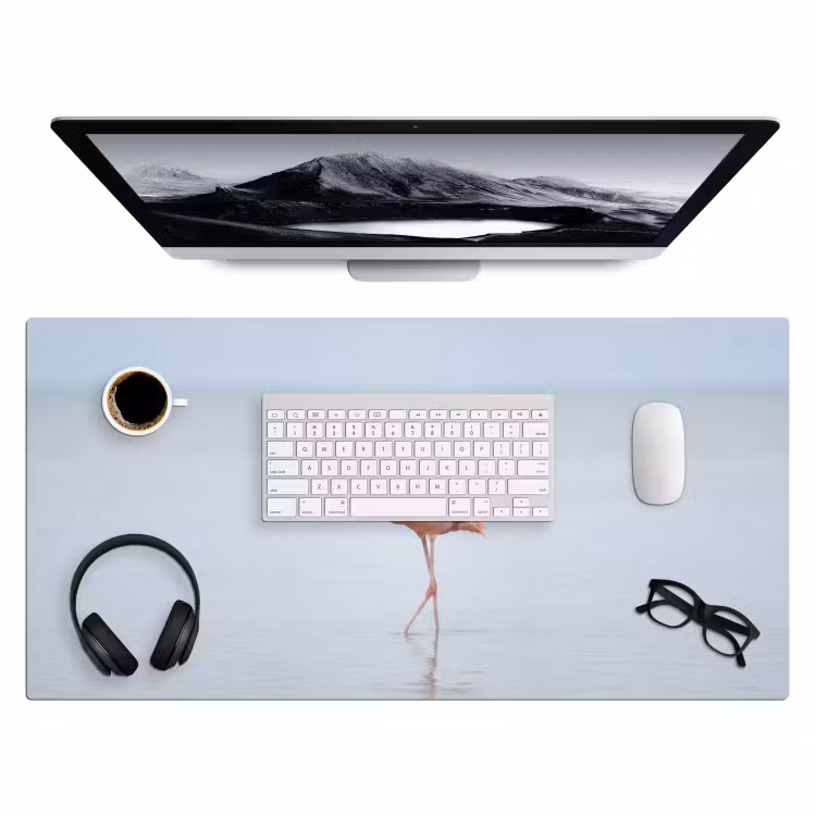 Bureau onderlegger - Flamingo - Zee - Roze — 4