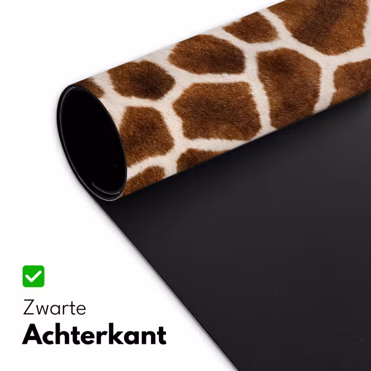 Bureau onderlegger - Giraf - Vacht - Klassiek - Bruin — 5