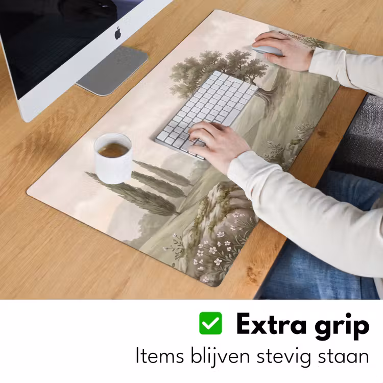 Bureau onderlegger - Heuvellandschap - Bomen - Natuur - Groen — 6