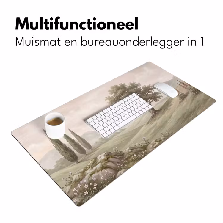 Bureau onderlegger - Heuvellandschap - Bomen - Natuur - Groen — 7