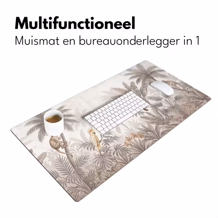 Bureau onderlegger - Jungle - Dieren - Palmbomen — 7