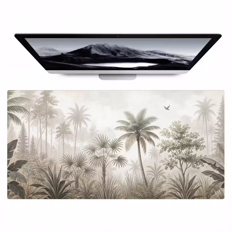 Bureau onderlegger - Jungle - Palmbomen - Natuur — 1