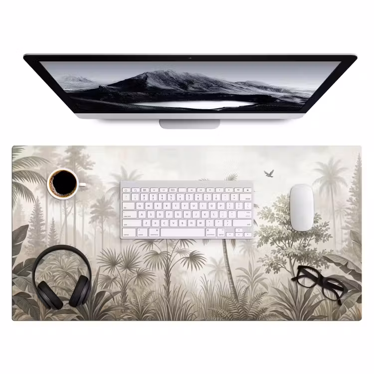 Bureau onderlegger - Jungle - Palmbomen - Natuur — 4