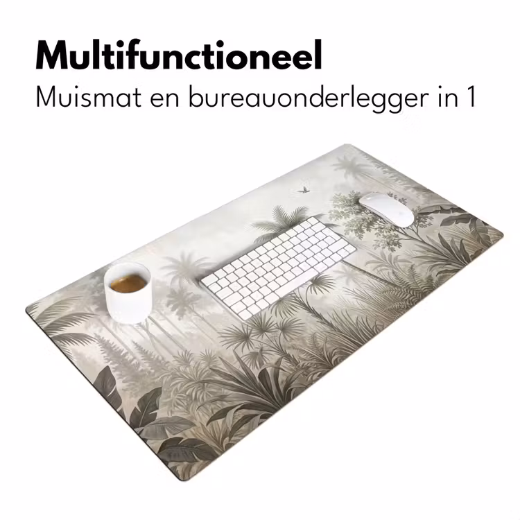 Bureau onderlegger - Jungle - Palmbomen - Natuur — 7